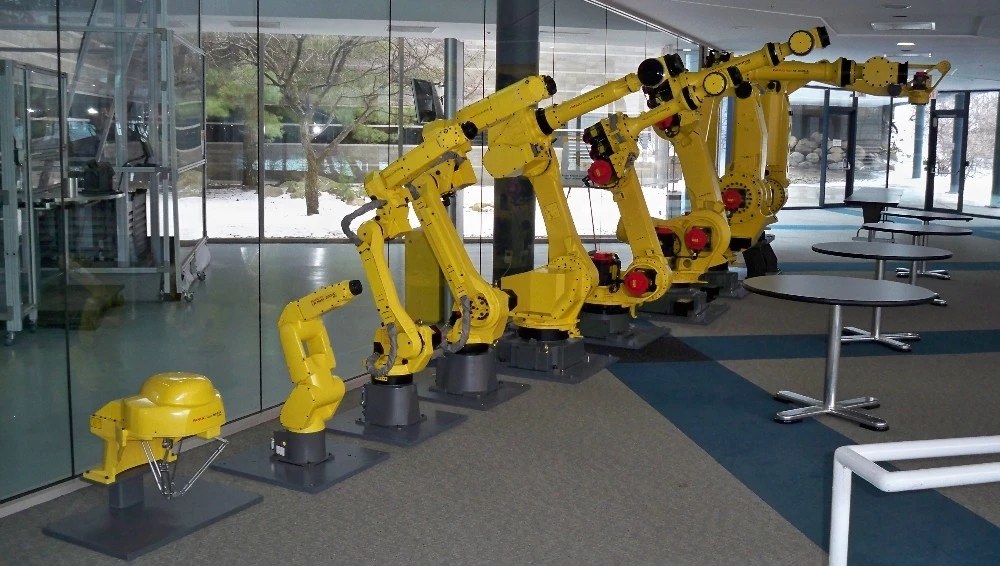 Pallettizzatore robotizzato completamente automatico