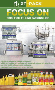 Linea di imballaggio della macchina di riempimento dell'olio commestibile 0.5L-5L